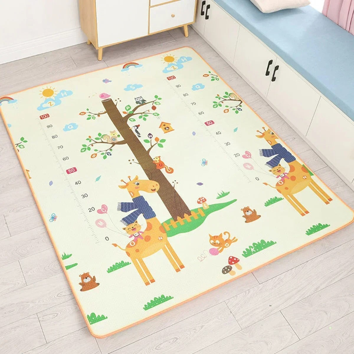 Baby & Kids Foam Play Mat – 200 × 180 cm/180 cm x 150 cm