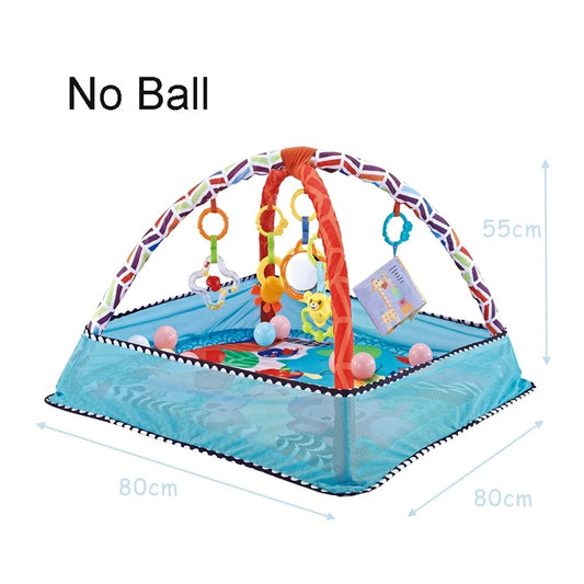 Baby Activity Gym & Play Mat – Educational Fitness Frame with Toys