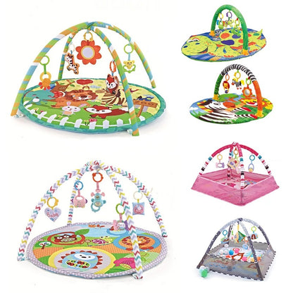 Baby Activity Gym & Play Mat – Educational Fitness Frame with Toys