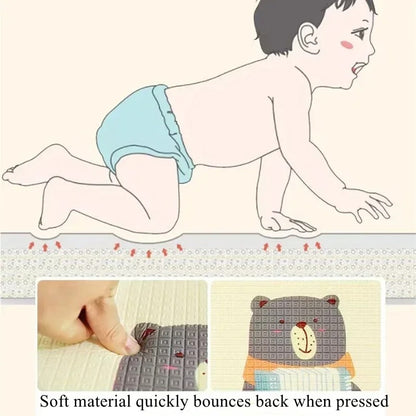 Baby & Kids Foam Play Mat – 200 × 180 cm/180 cm x 150 cm