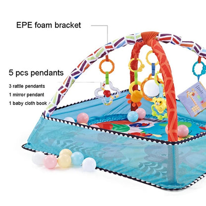 Baby Activity Gym & Play Mat – Educational Fitness Frame with Toys