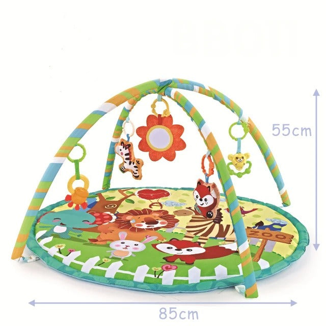 Baby Activity Gym & Play Mat – Educational Fitness Frame with Toys