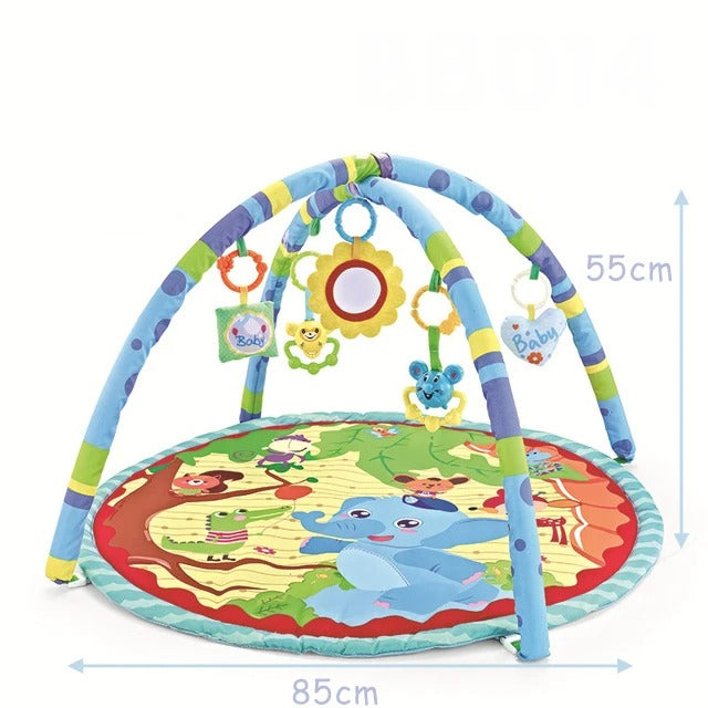 Baby Activity Gym & Play Mat – Educational Fitness Frame with Toys